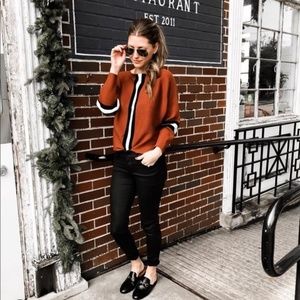 Varisty Striped Sweater